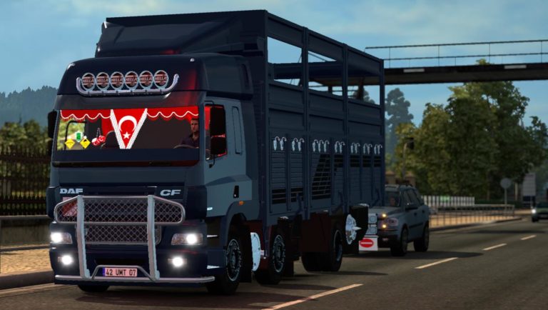 DAF CF85 40 AYAK KAMYON Truck Euro Truck Simulator 2 Mods American