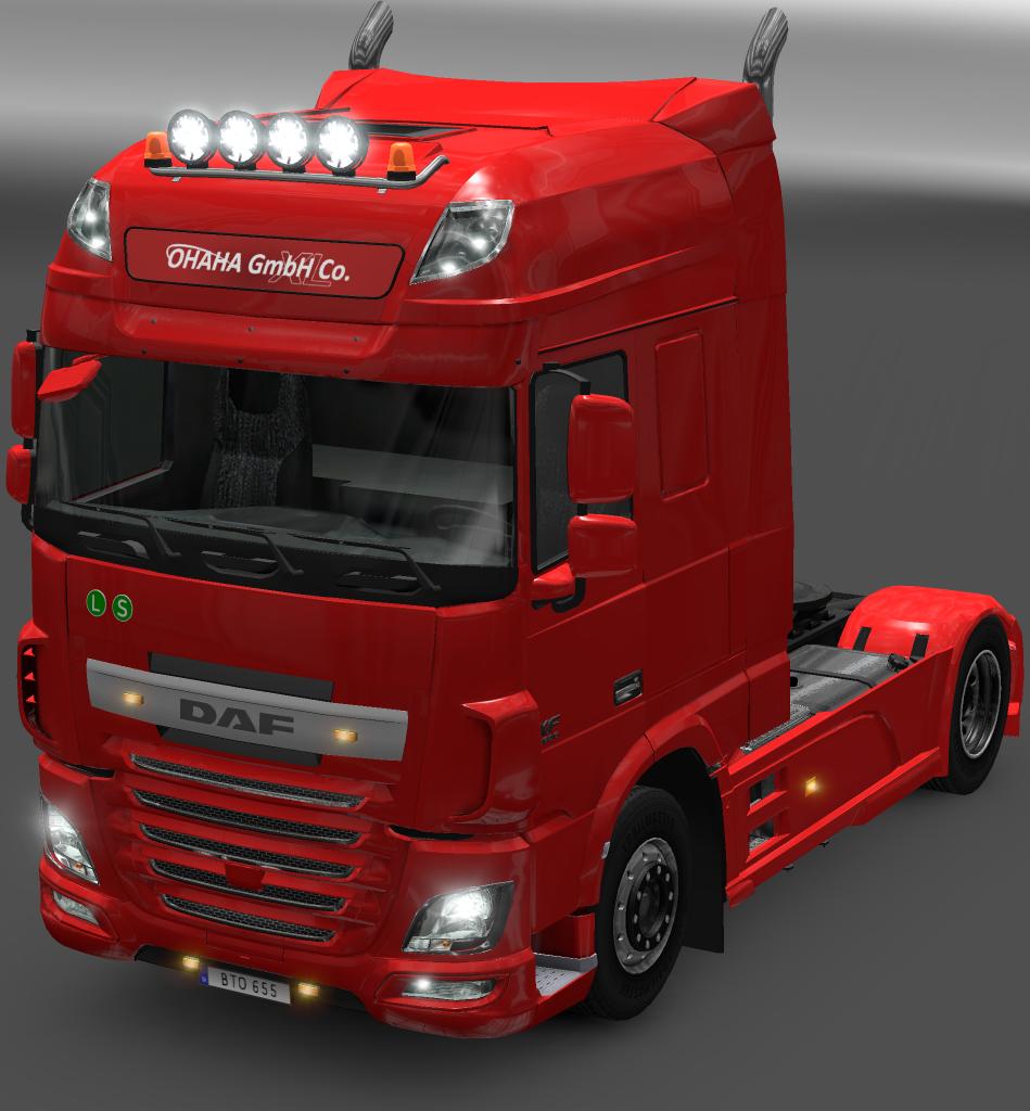 Daf Xf Euro 6 Ohaha 130 Truck Euro Truck Simulator 2 Mods American Truck Simulator Mods 1479
