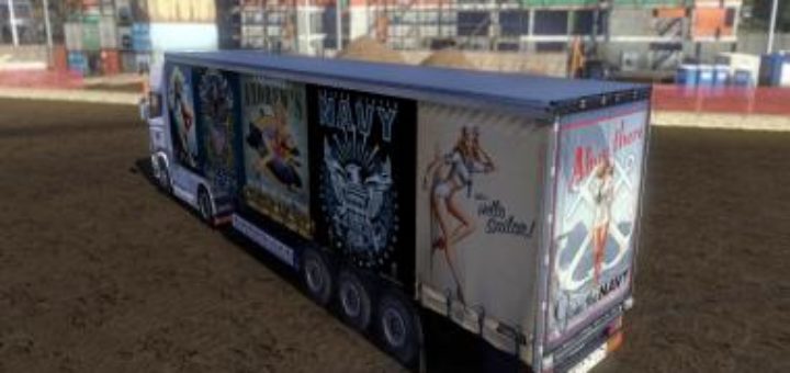 LUNNA'S FLATBED ADDON FOR TANDEM AND EKERI BY KAST 1.34 ETS2 - Euro ...