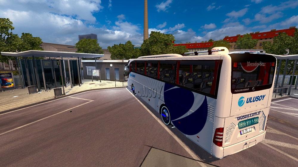 MERCEDES BENZ TOURISMO 15 RHD ULUSOY SKIN Mod Euro Truck Simulator 2