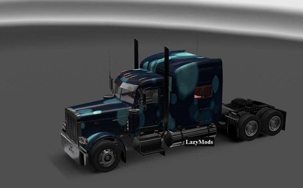 Peterbilt Modified Abstract Circles Skin Mod Euro Truck Simulator