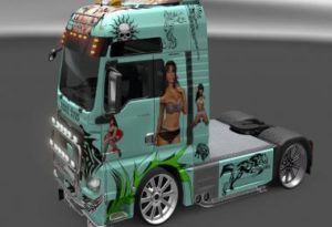 SEXY SKIN V ETS Euro Truck Simulator Mods American Truck Simulator Mods