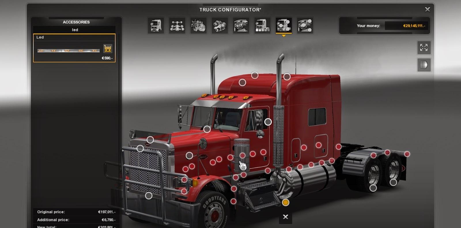 skin para peterbilt 379 grand truck simulator