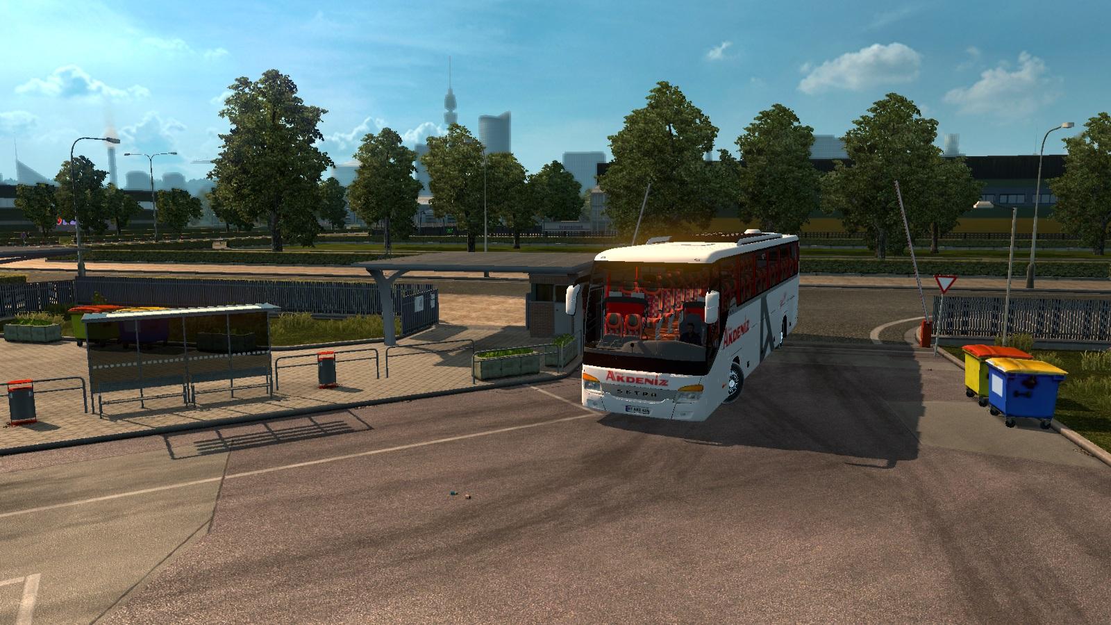 SETRA 416GT GUNEY AKDENIZ TOURISM Bus SKIN V1.0 Euro Truck Simulator