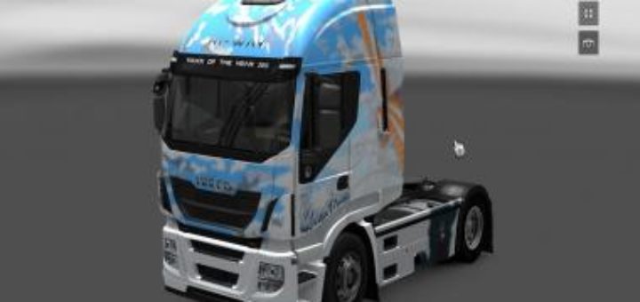 Wf Paintjobs Bd Logistics Skin For Scania Ng Ets Euro Truck