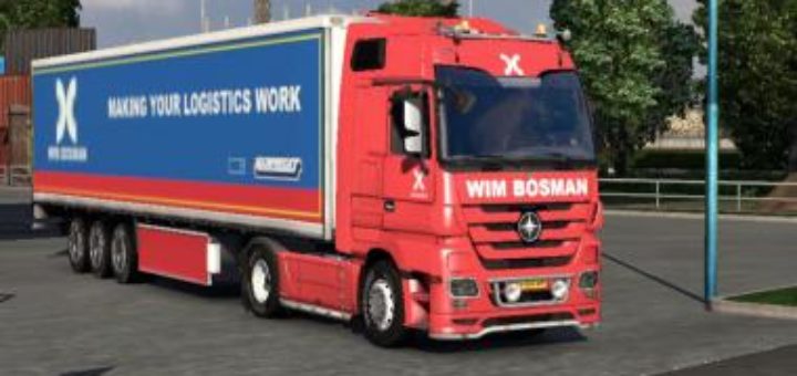 Scania Rjl S Verbeek Skin V Mod Euro Truck Simulator Mods