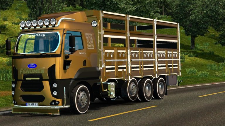 FORD CARGO 3242S 8X4 PICKUP 2016 V1.0 Truck Euro Truck Simulator 2