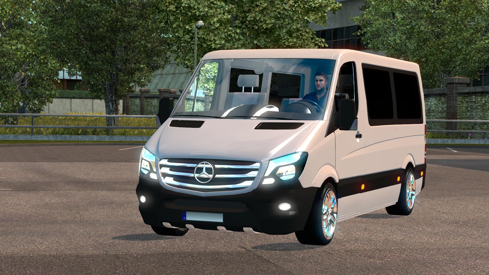 MERCEDES SPRINTER CDI211 2014 Mod Euro Truck Simulator 2 Mods