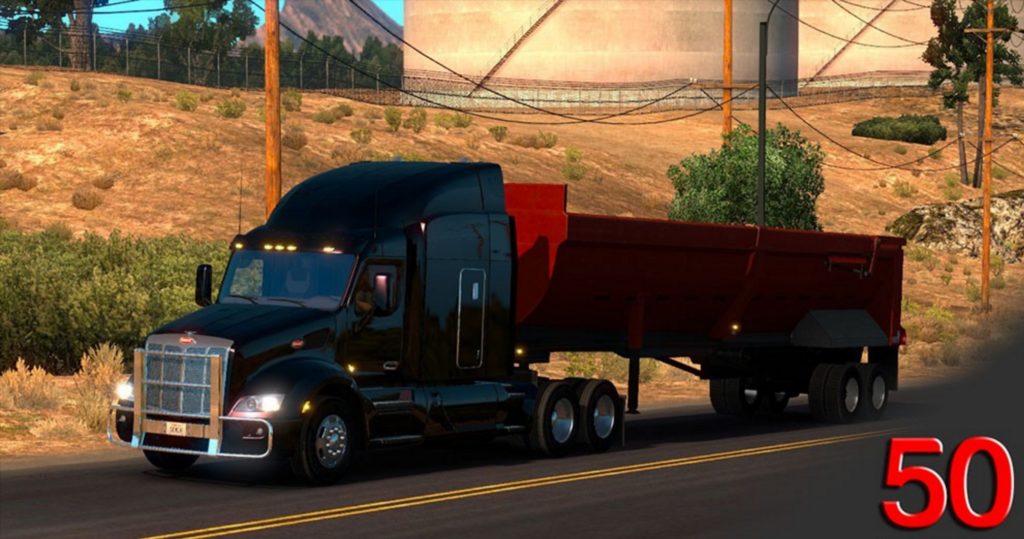 50 Ton Dorse for ATS Euro Truck Simulator 2 Mods
