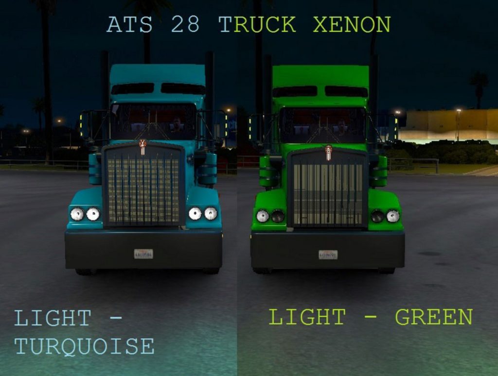 mods euro truck simulator 2 xenon