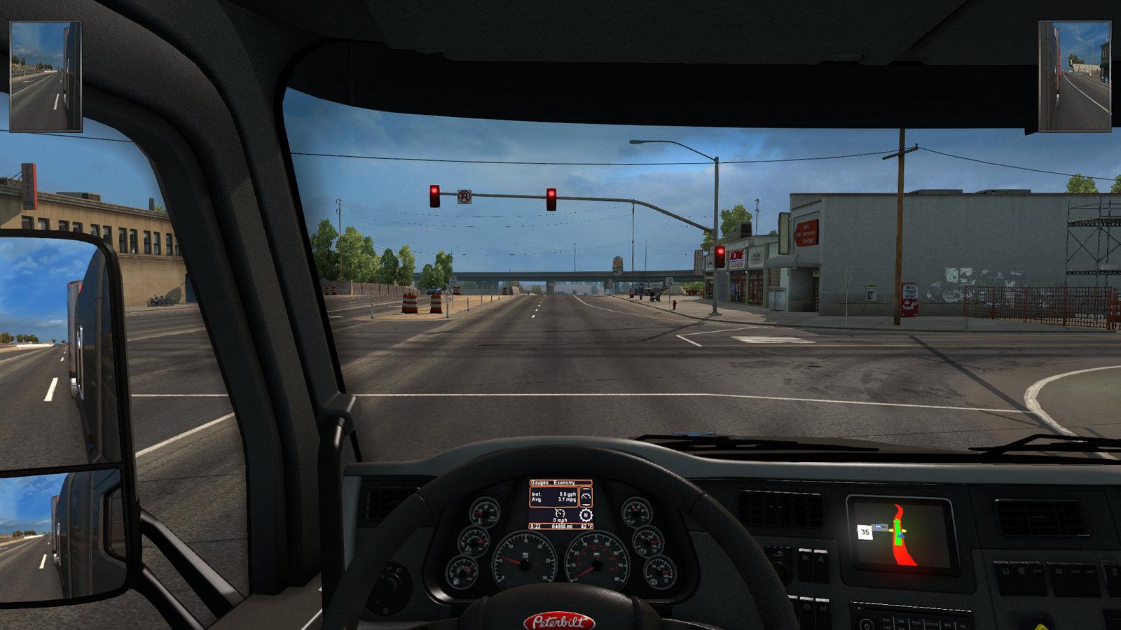 american truck simulator vr