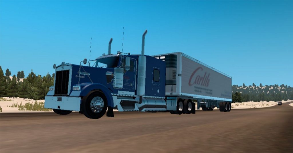 euro truck simulator 2 mods ice road