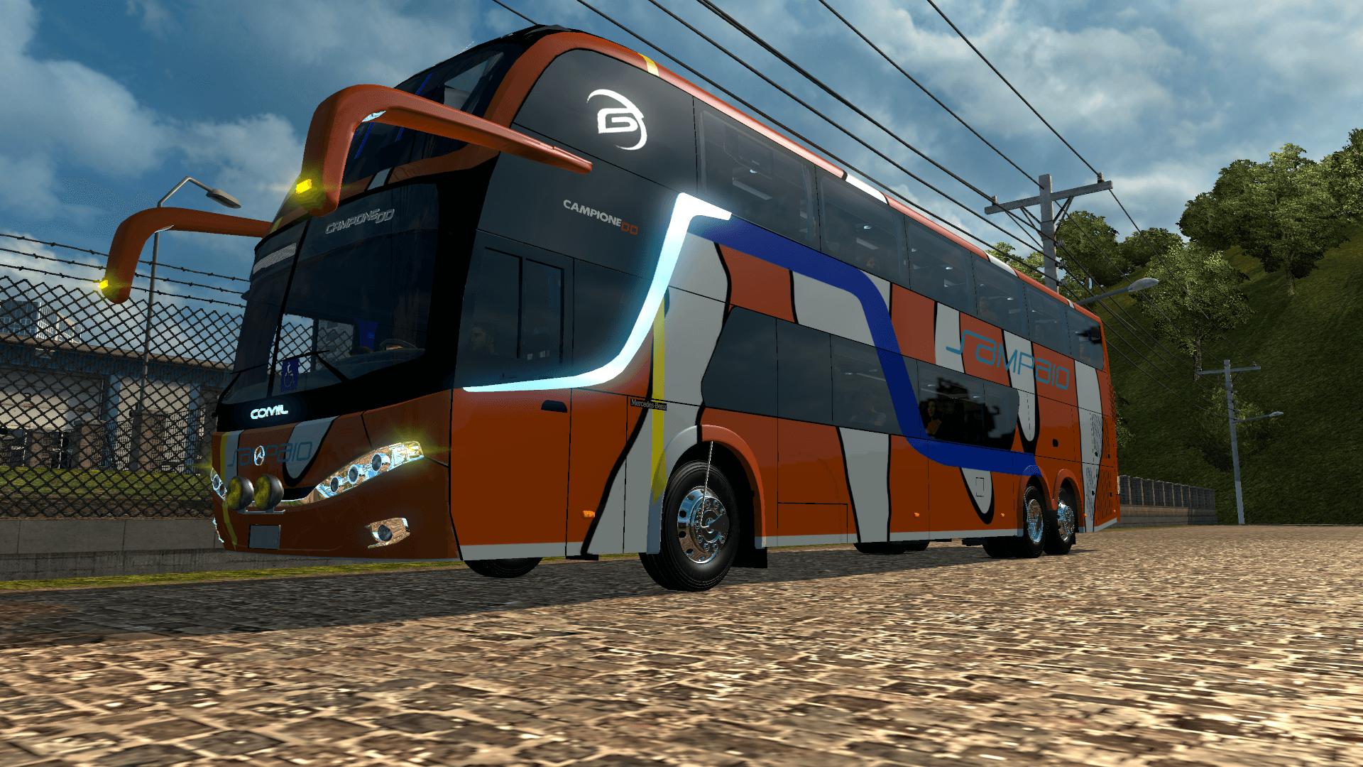 Comil Campione Dd X Mercedes Benz O Rsd Bus Euro Truck Simulator Mods American