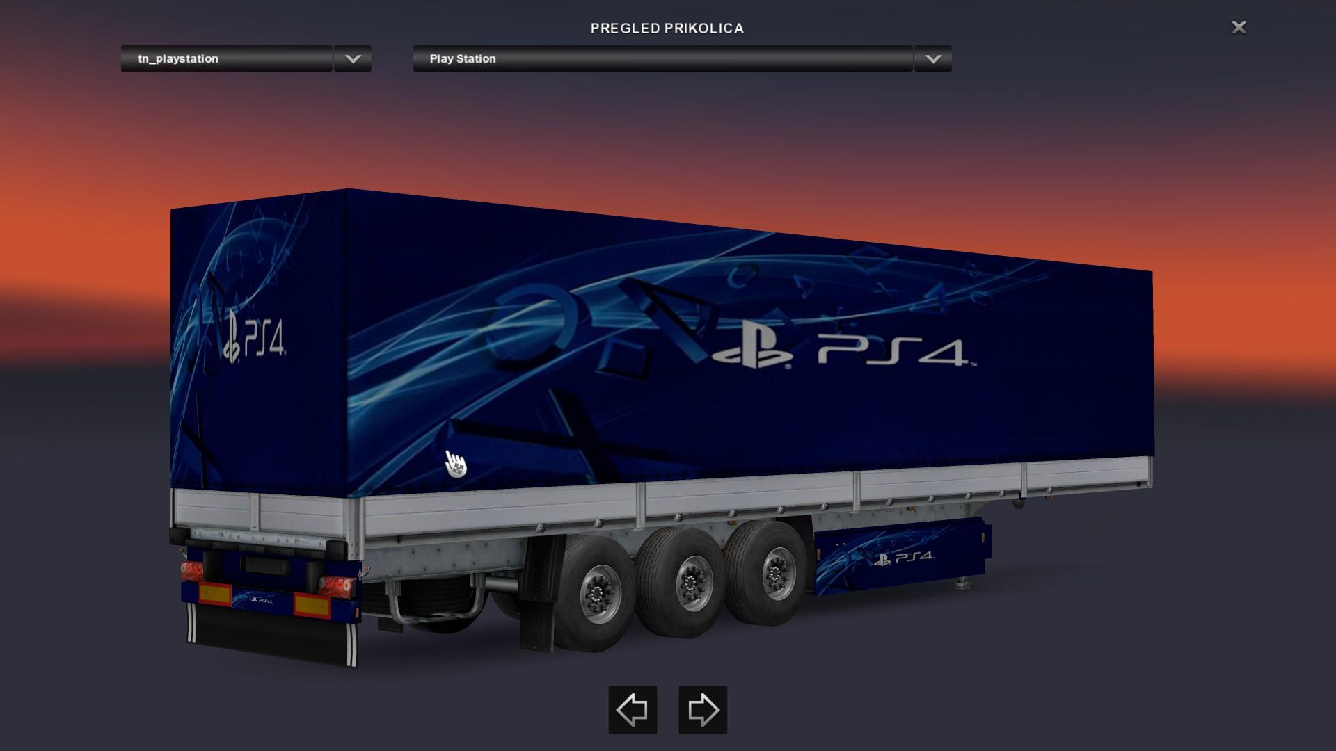euro truck ps4