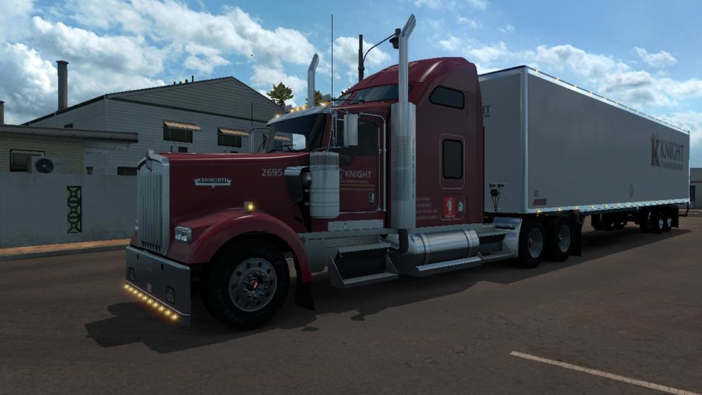 Dc Knight W Trailer Pack For V For Ats Euro Truck Simulator