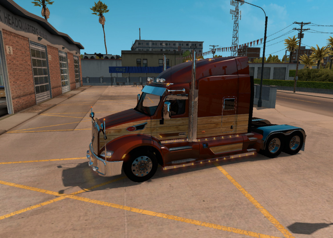 peterbilt 579 euro truck simulator 2 mod