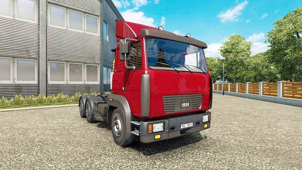 MAZ 6422M 1.28.X TRUCK MOD Euro Truck Simulator 2 Mods American