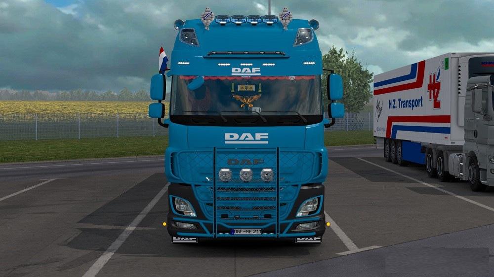 Daf Xf E6 By Ohaha V200 Truck Mod Euro Truck Simulator 2 Mods American Truck Simulator Mods 4598