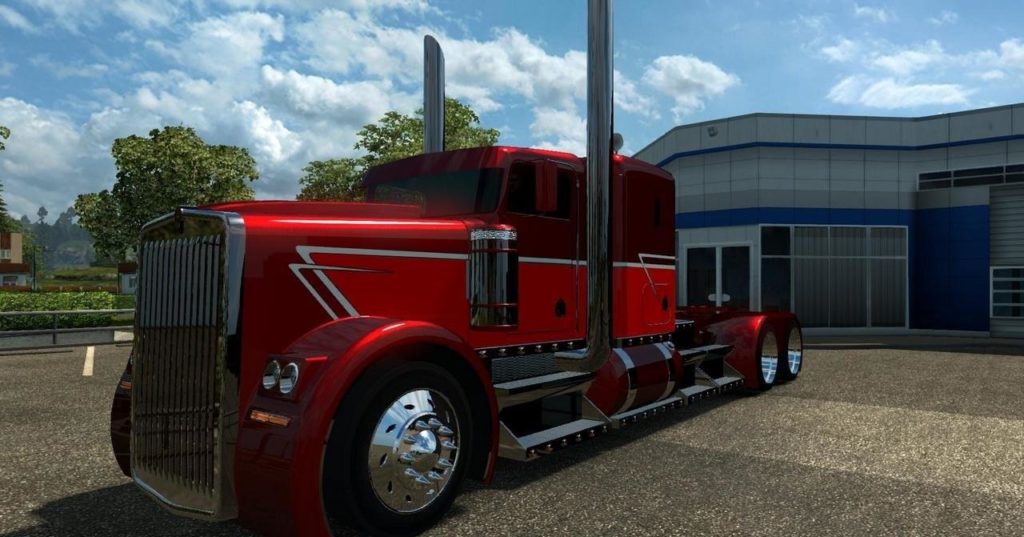 Kenworth Phantom V2.0 1.28.x Truck Mod - Euro Truck Simulator 2 Mods 