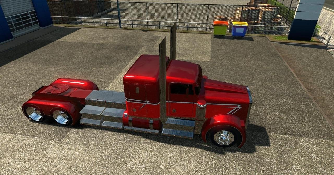 Kenworth phantom V2.0 1.28.X truck mod.