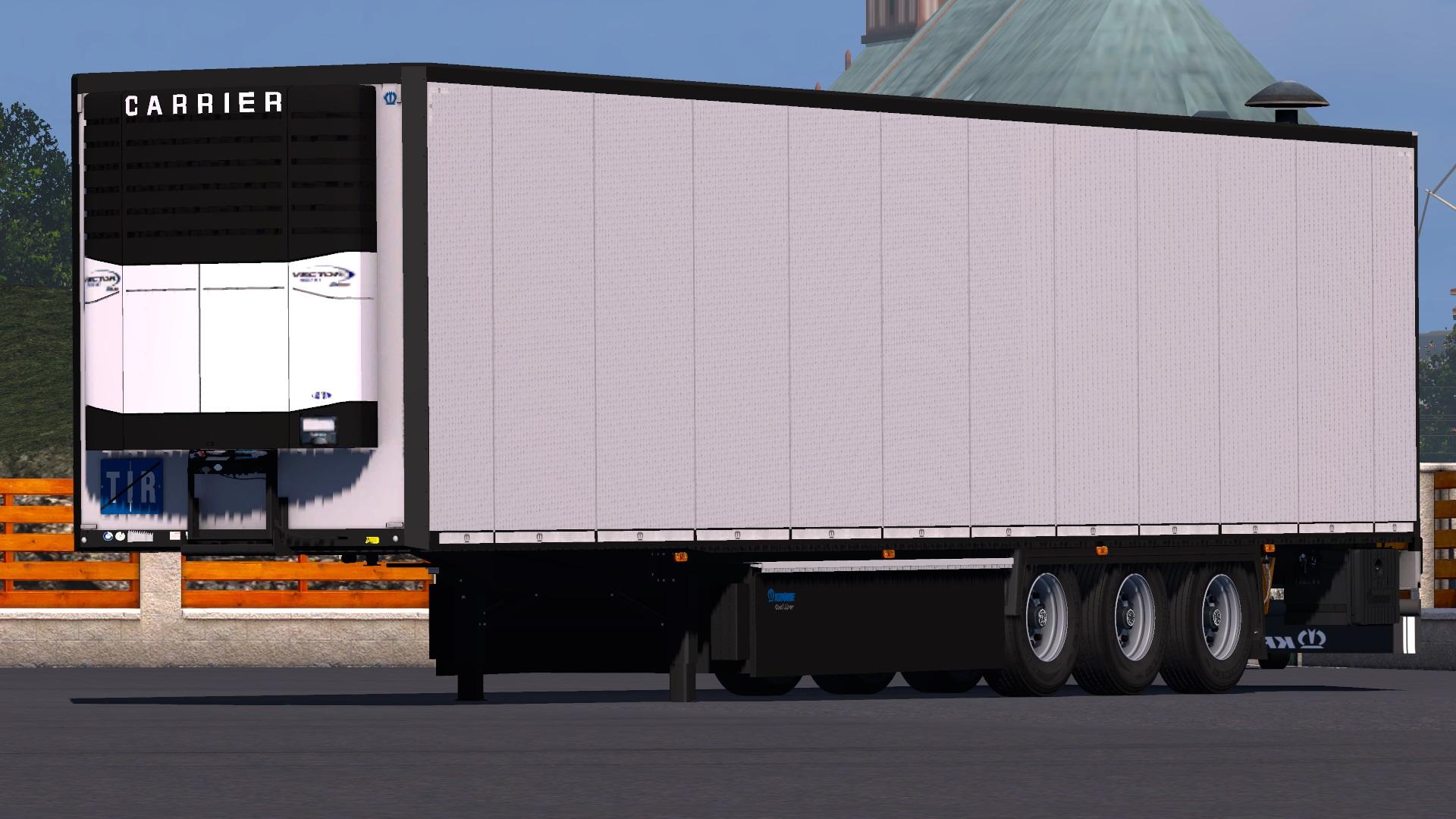 KRONE COOLLINER 1.28 TRAILER MOD Euro Truck Simulator 2 Mods