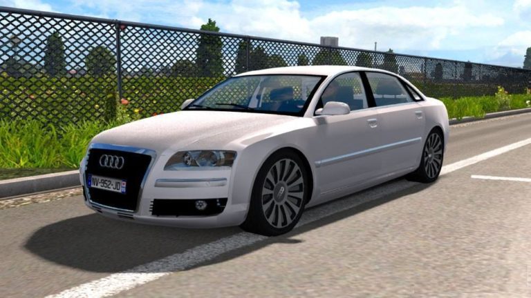 Audi A8 By Diablo Upgrade + Template 1.28.x Car Mod - Euro Truck 