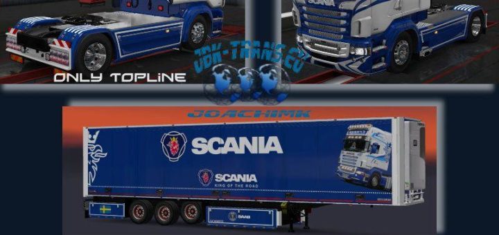 Wyk Express Scania R Highline Skin V Ets Euro Truck