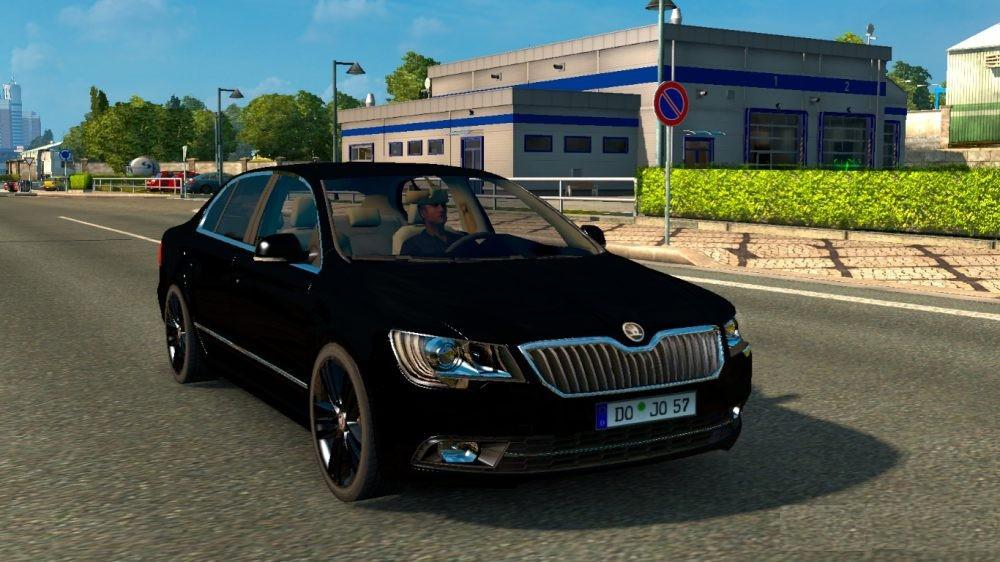 Skoda Superb Edit By Traian 17 Car Mod Euro Truck Simulator 2 Mods American Truck Simulator Mods