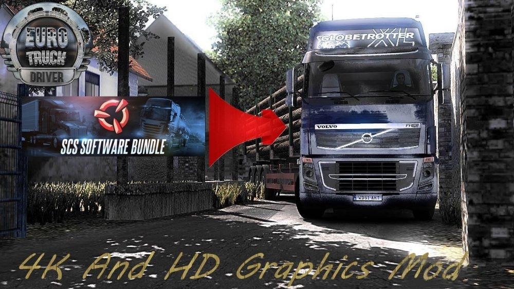 K And Hd Graphics Mod V Ets Euro Truck Simulator Mods Hot Sex