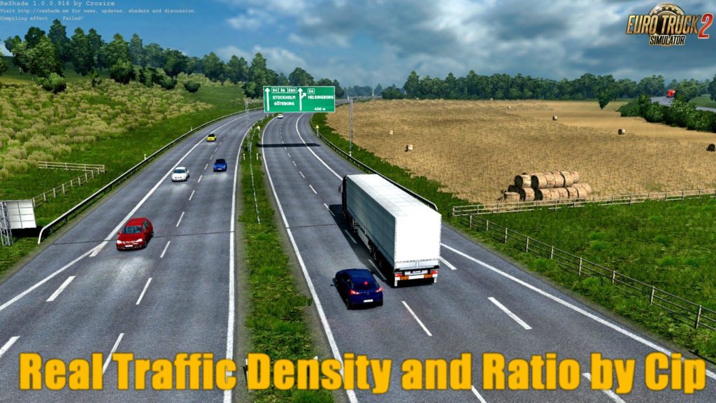 REAL TRAFFIC DENSITY AND RATIO V1.30B BY CIP MOD - Euro Truck Simulator ...