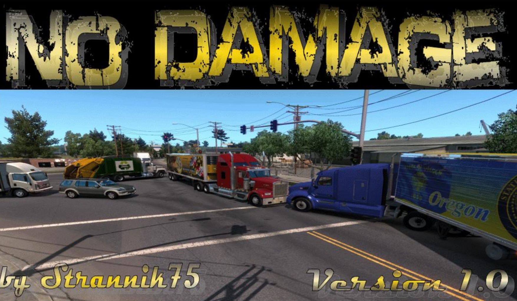 NO DAMAGE V1.0 ATS Euro Truck Simulator 2 Mods American Truck