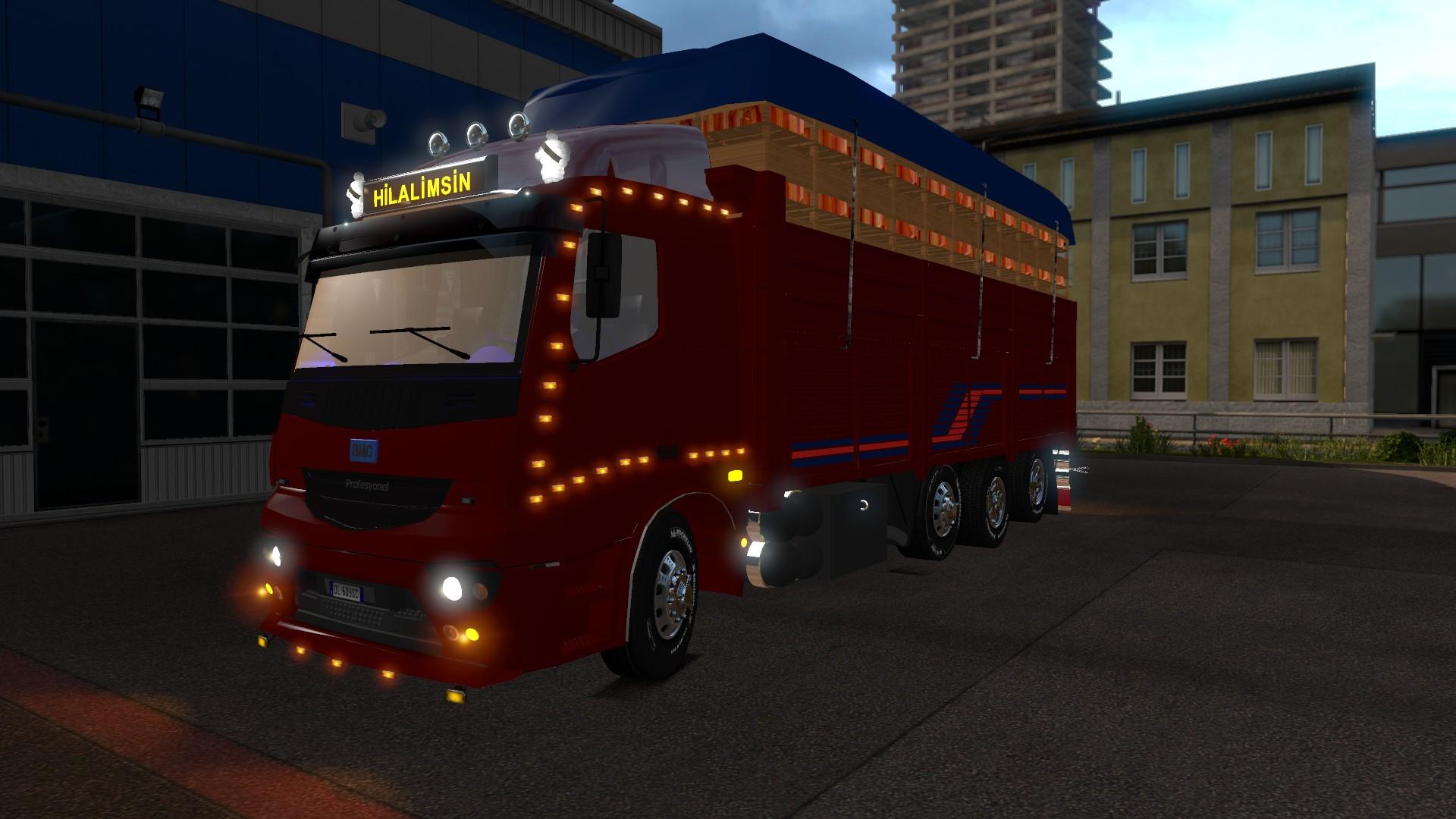 BMC PRO 827 4X2 8X4 1.30 TRUCK MOD Euro Truck Simulator 2 Mods