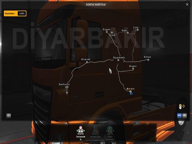 DIYARBAKIR MAP V3.0 MOD Euro Truck Simulator 2 Mods