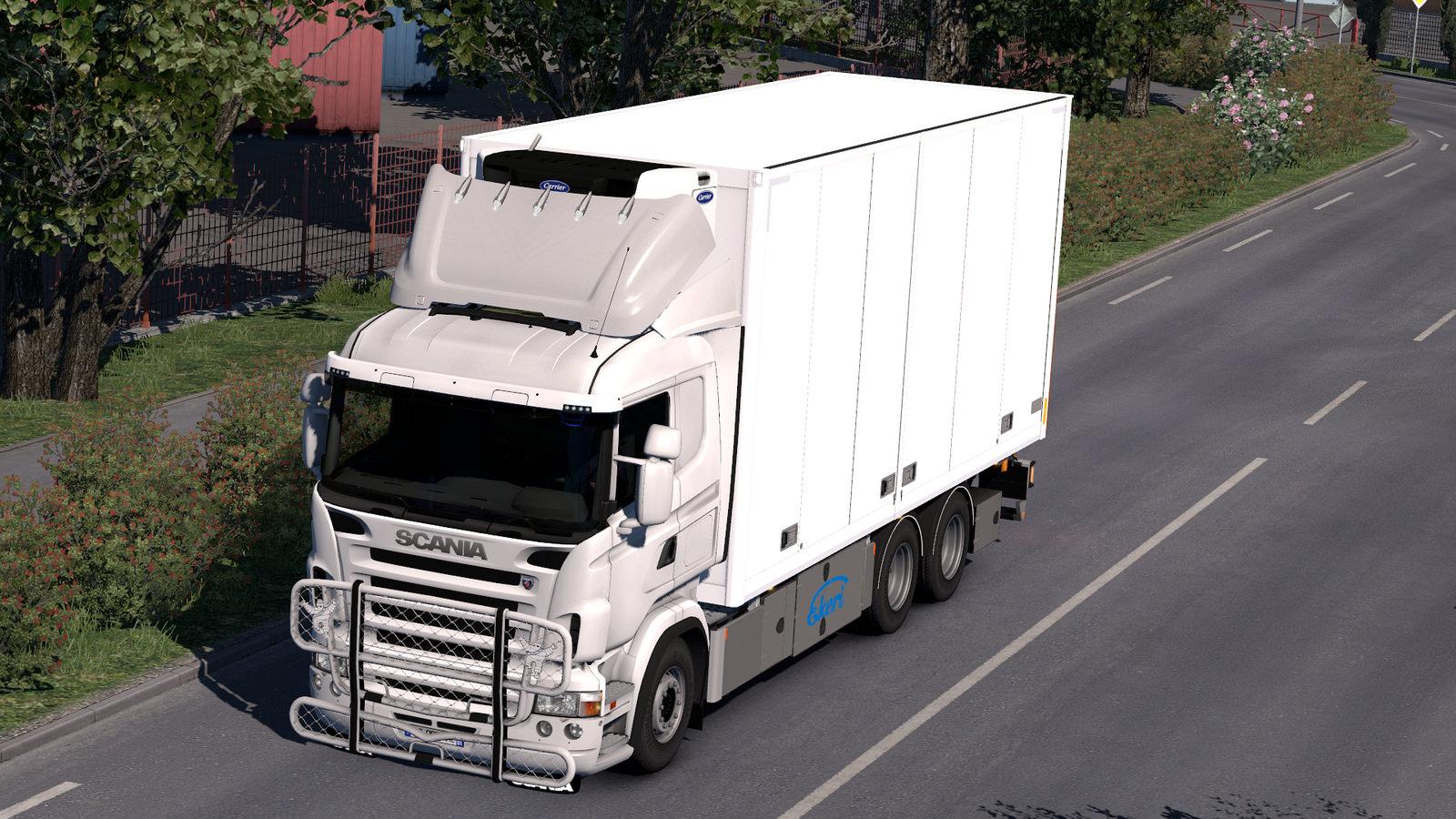 euro truck simulator 2 mod tuning scania tandem