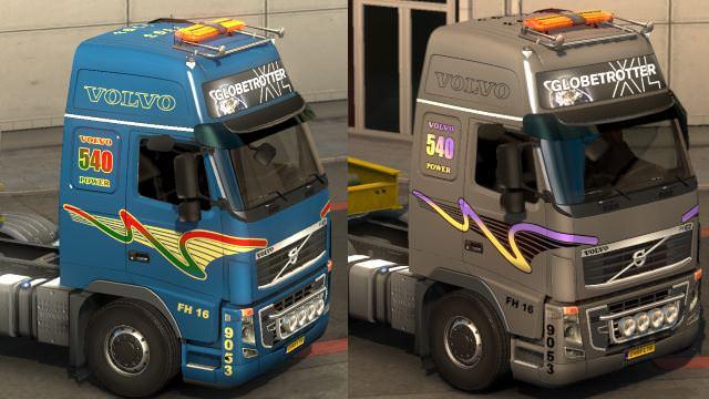 Volvo FMX 540 for 1.30 UPDATED - ETS 2