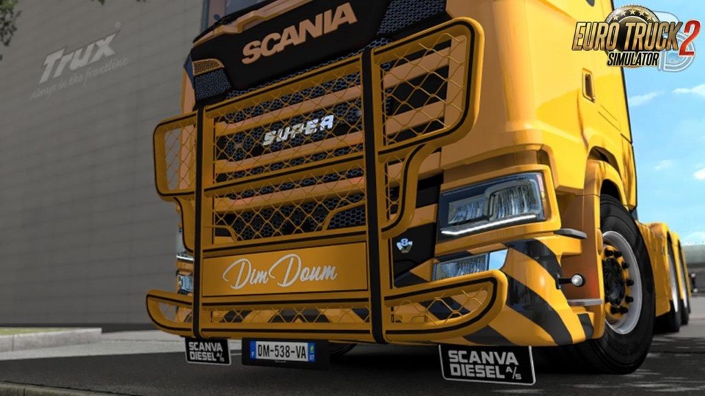 TRUX HIGHWAY FOR SCANIA NEXTGEN S R INCL. TEMPLATE 1.31.X TUNING MOD 2
