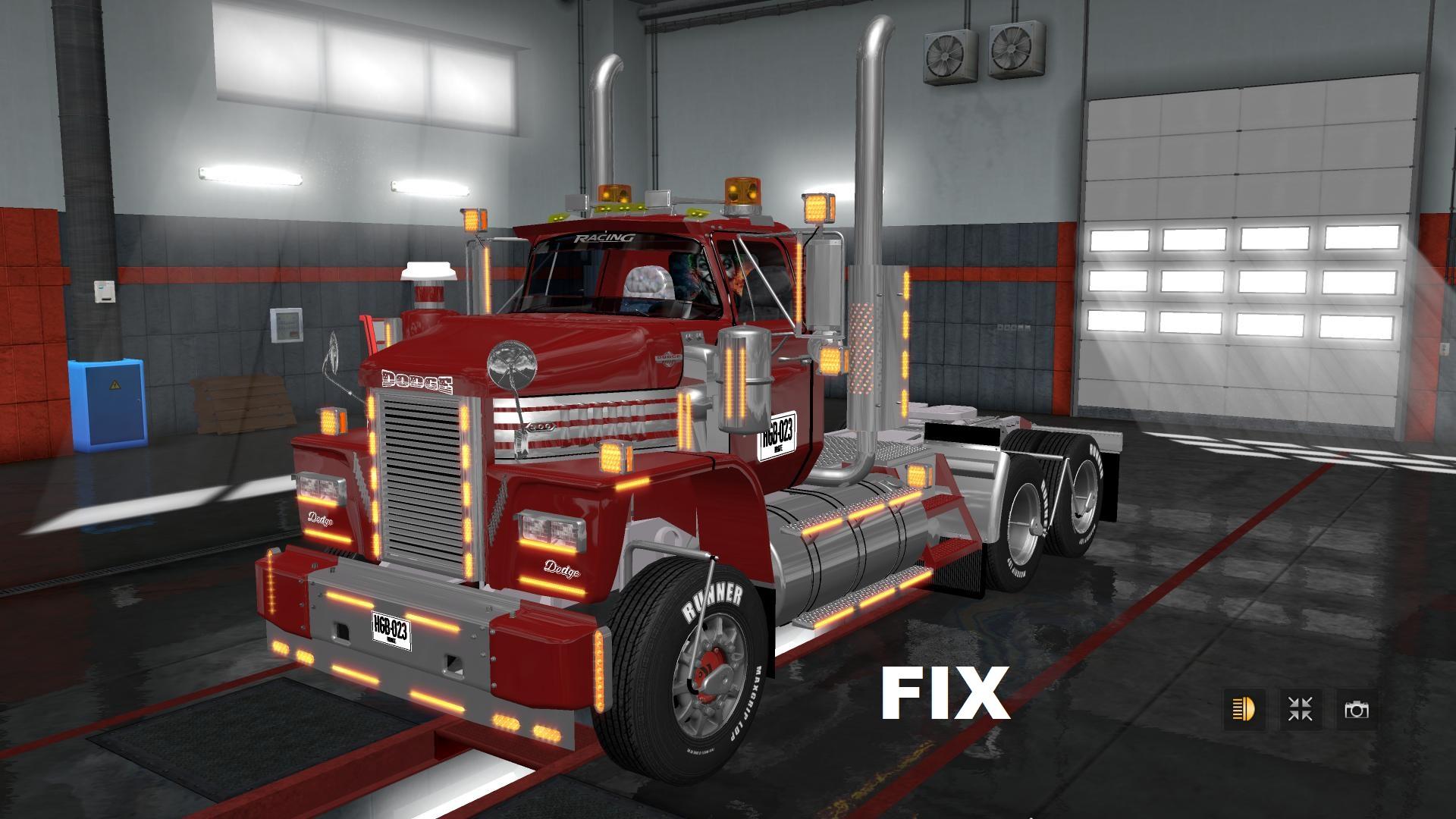 Fix For Truck Dodge 900 Cnt V1 0 Mod Euro Truck Simulator 2 Mods American Truck Simulator Mods