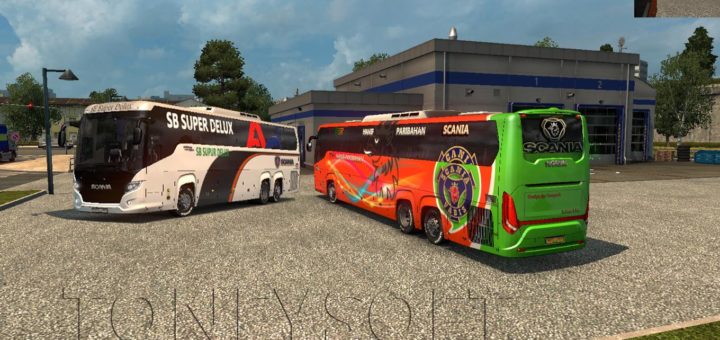 Scania Marcopolo G D X Bus Euro Truck Simulator Mods