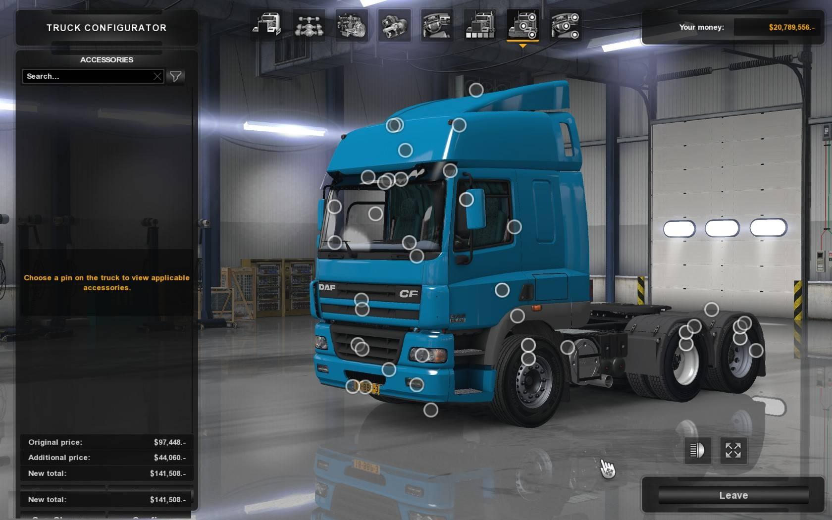 DAF CF 85 Euro 3 for 1.31.x FIXED for ATS Euro Truck Simulator 2 Mods