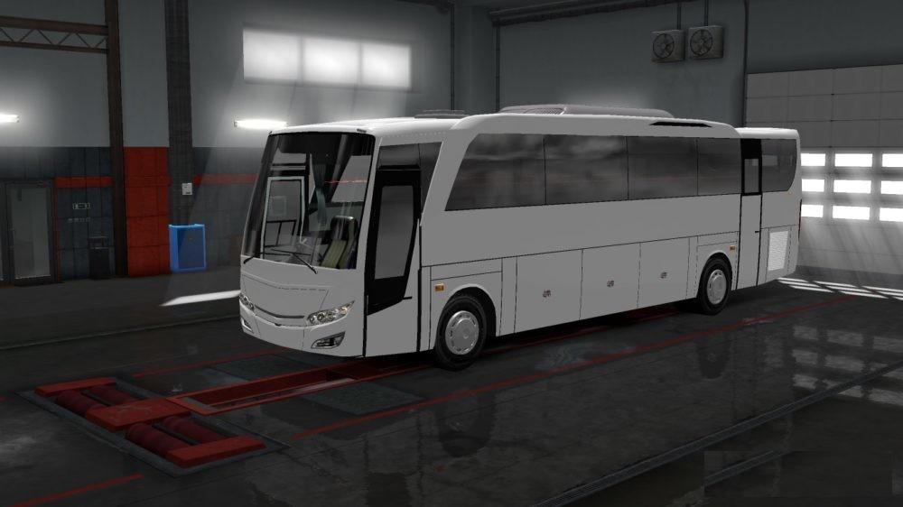 Ap Series Bus Indonesian V2 0 Bus Mod Euro Truck Simulator 2 Mods American Truck Simulator Mods
