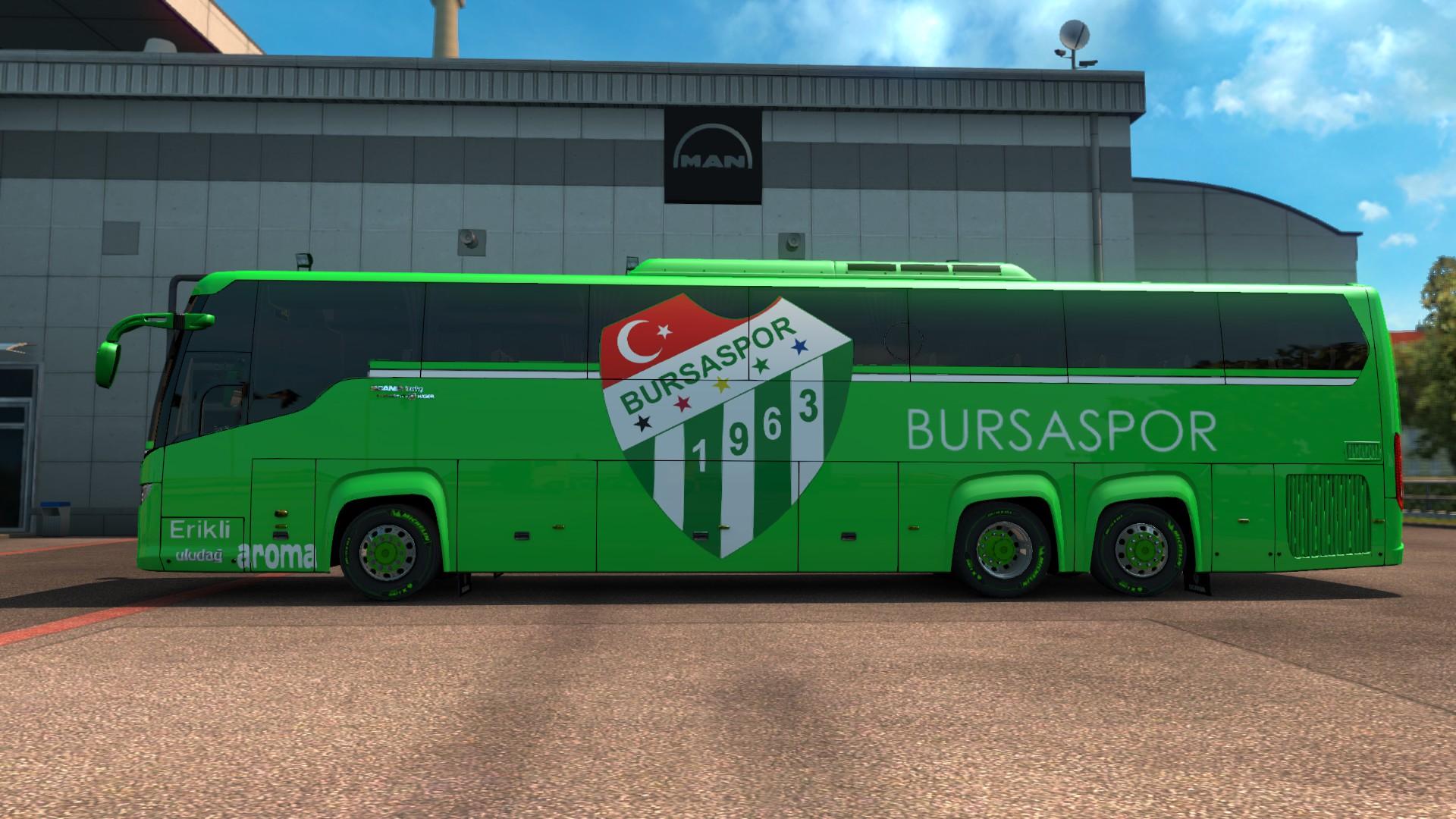 ETS 2 SCANIA TOURINGBURSA SPOR BUS SKIN 1.31.X Euro Truck