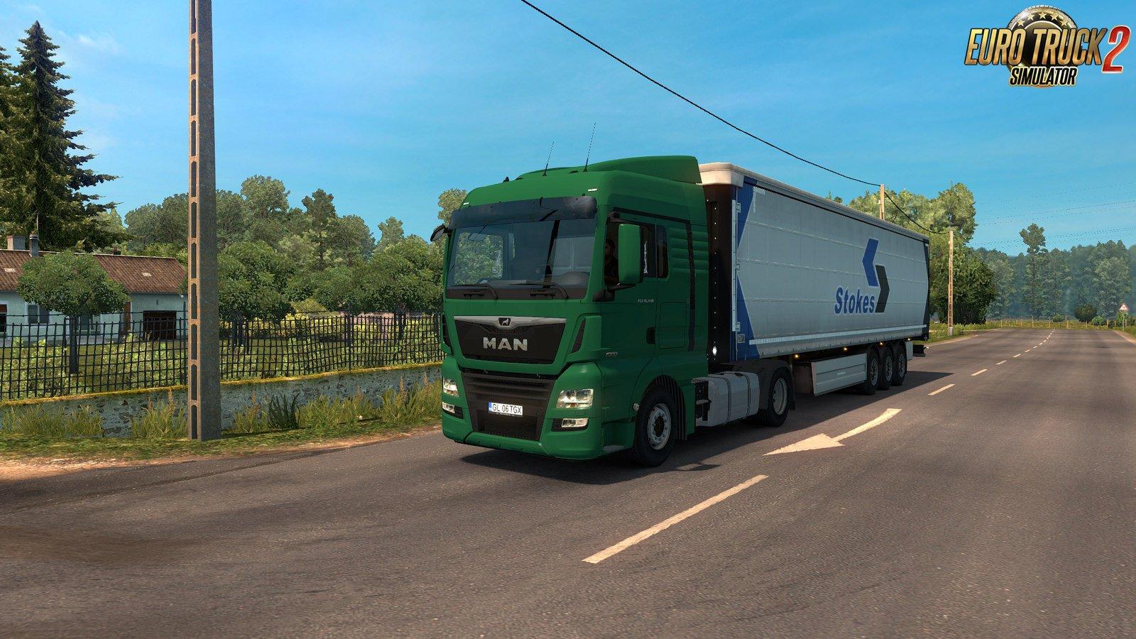 MAN TGX EURO 6 V2.1 BY MADSTER + FIX 1.32 BETA TRUCK Euro Truck