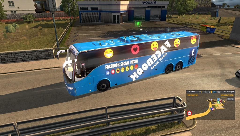 Volvo 9700 Tx 6×2 (fase2) – Proton Bus Simulator/Road - Lukas