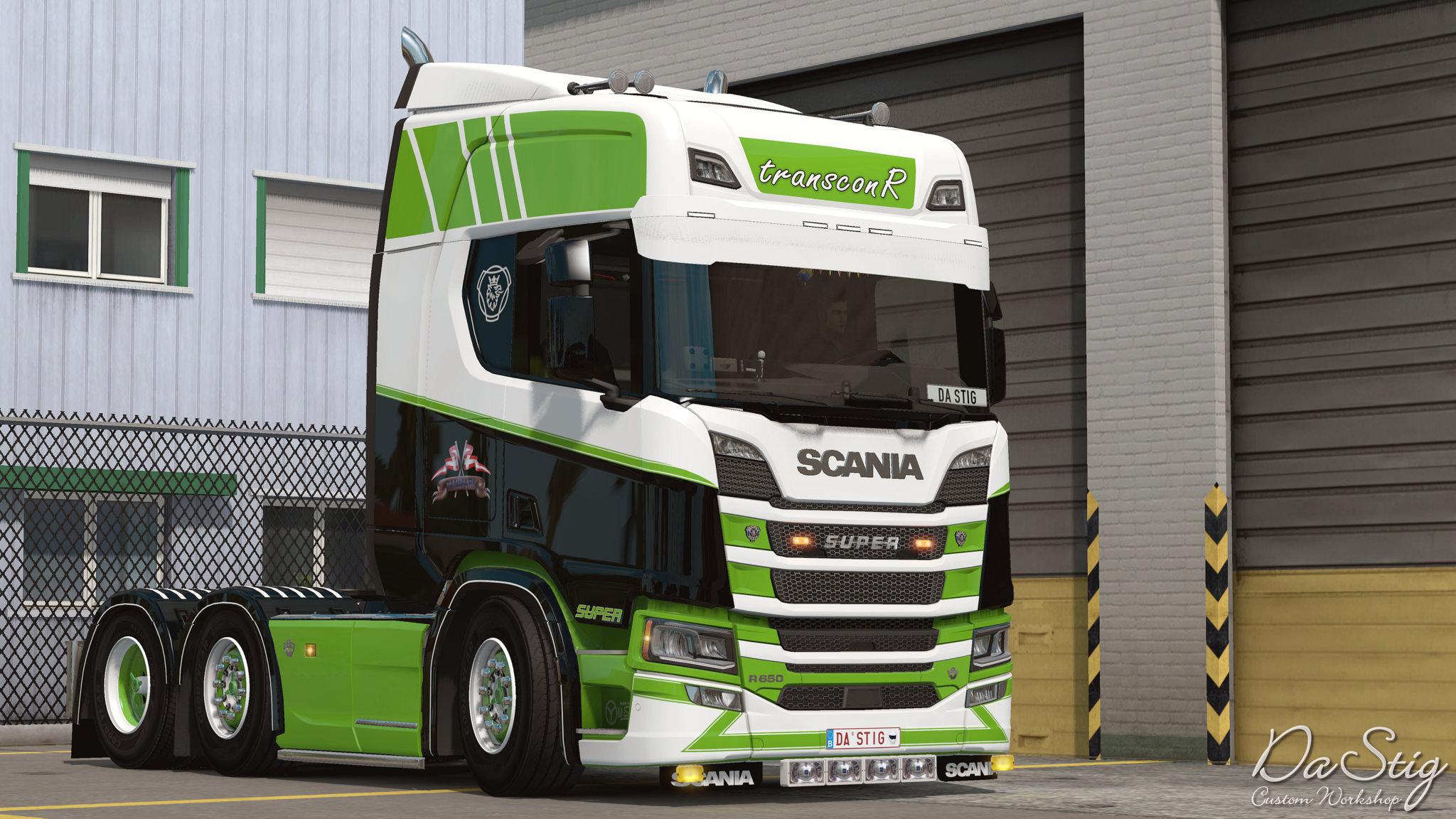 Transconr Skin For Scania Next Gen V1 0 Ets2 Euro Truck Simulator 2 16549 Hot Sex Picture 8012