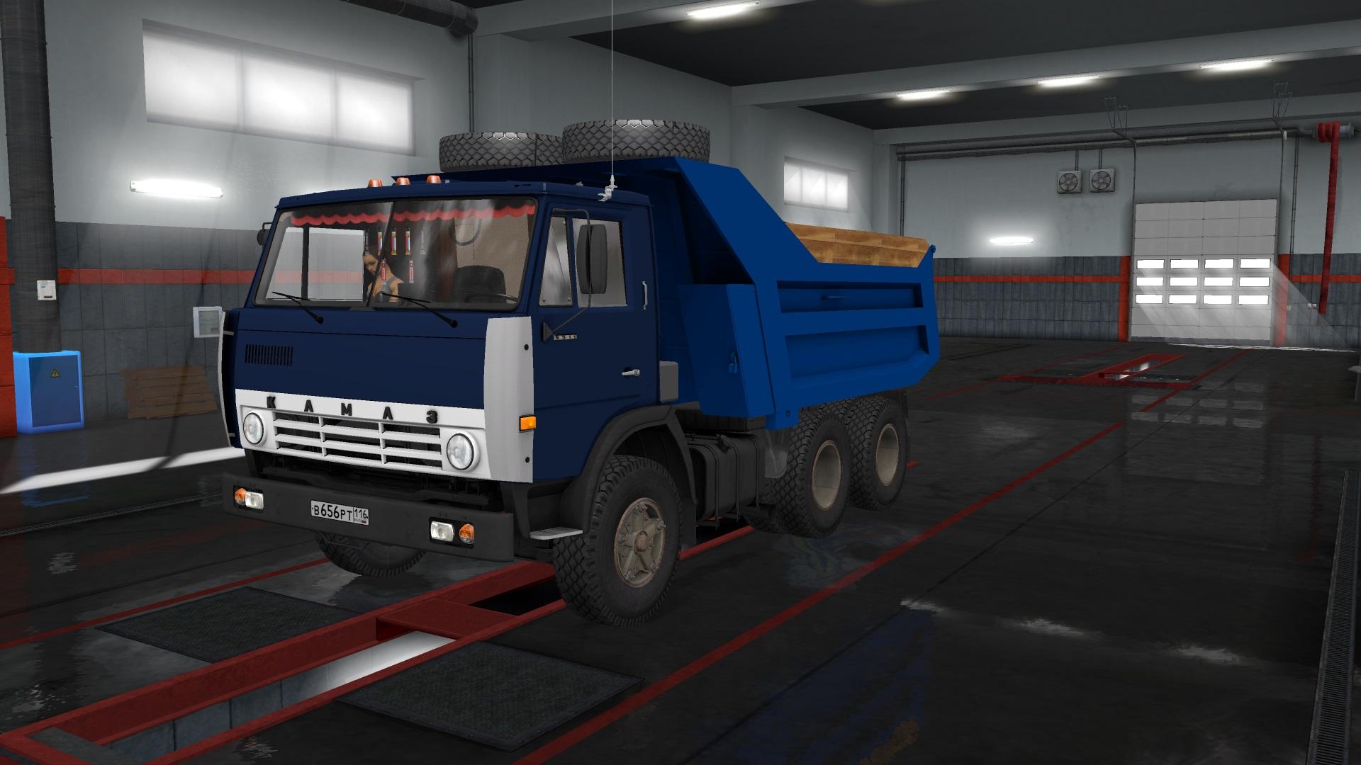 как скачать мод на камаз 54115 на euro truck simulator 2 фото 98