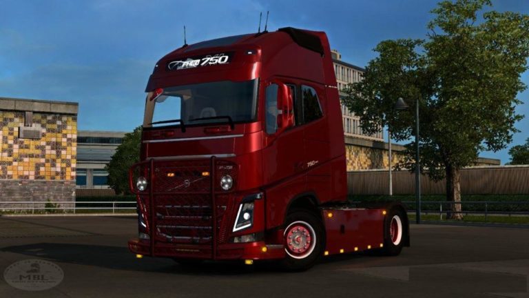 Volvo Addon Pack Mbl V10 Tuning Mod Euro Truck Simulator 2 Mods American Truck Simulator Mods