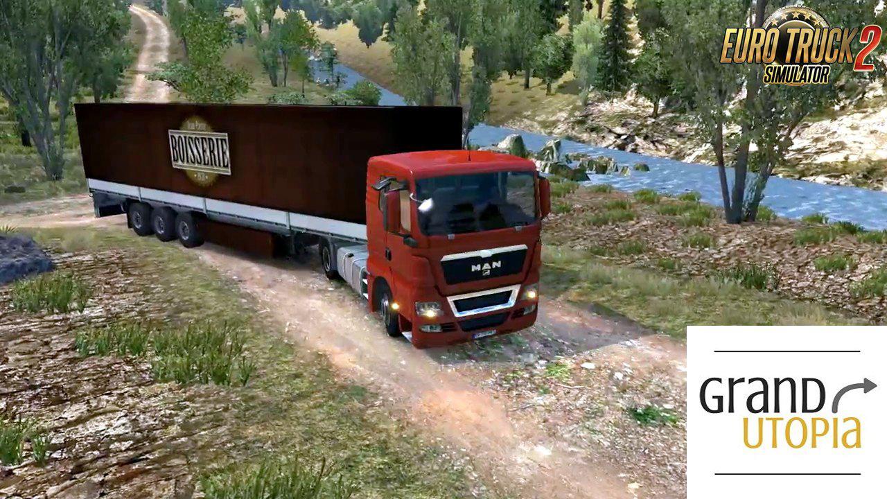 GRAND UTOPIA V1.4 MAP MOD Euro Truck Simulator 2 Mods