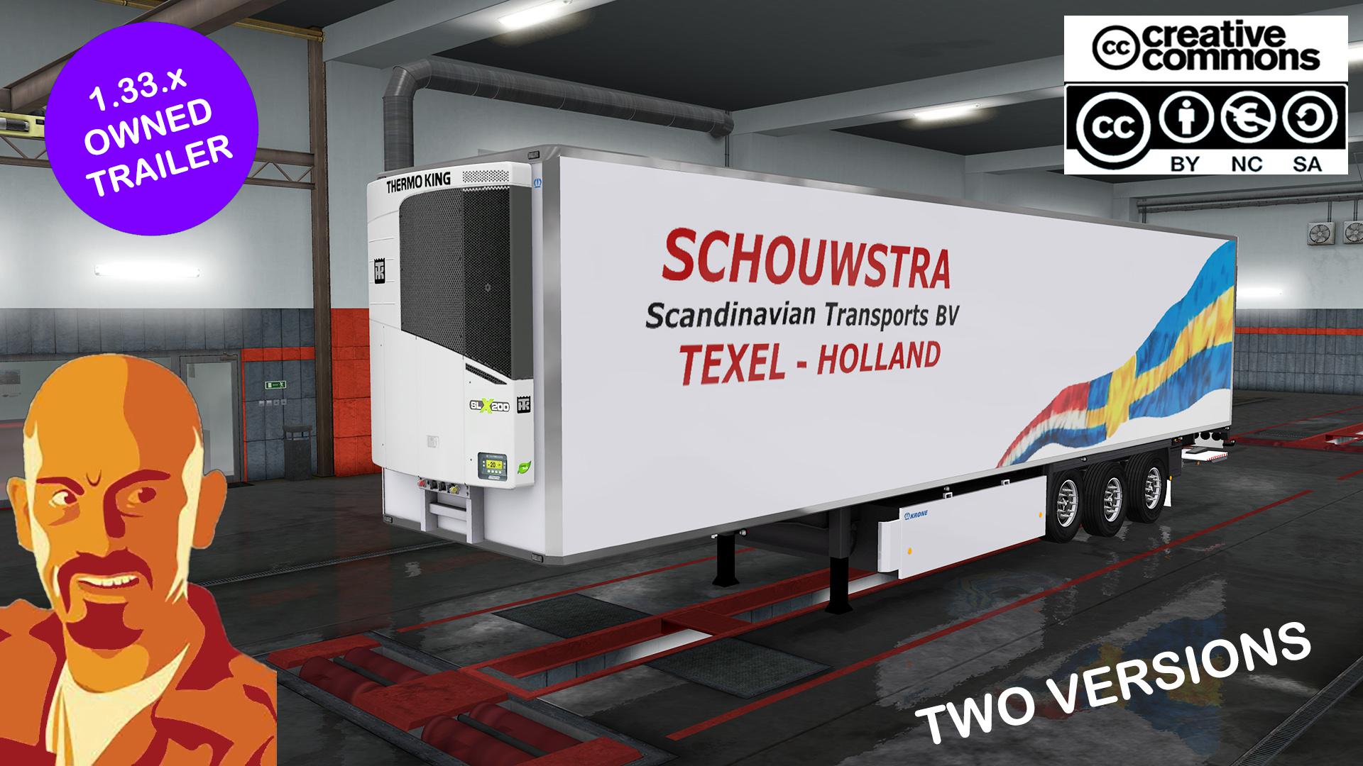 Krone Jelle Schouwstra Owned Trailers Ets2 1 33 X Mod Euro Truck Simulator 2 Mods