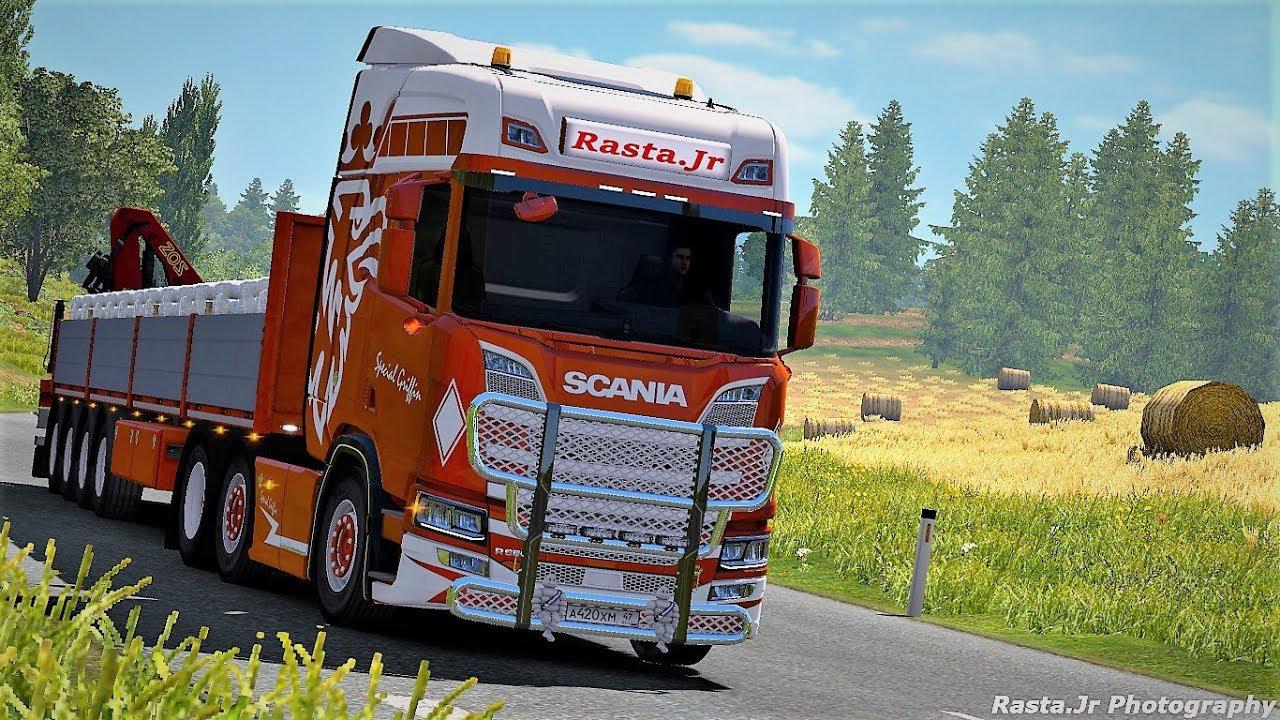 Scania R S Next Gen V8 Stock Sound 134x Ets2 Euro Truck Simulator 2