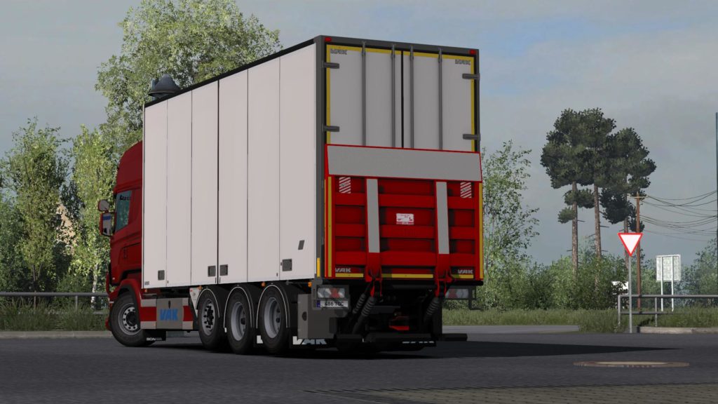 Tandem Addon For Rjl Scania Rs&r4 By Kast V1.9.1 1.34.x Tuning Mod 